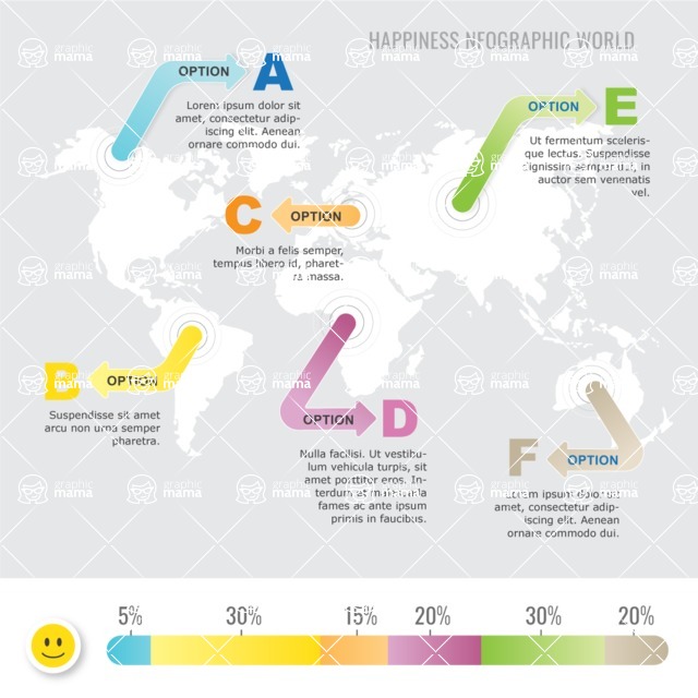 Infographic Templates Collection - Vector, Photoshop, PowerPoint, Google Slides - Region Comparison Map Infographic Template